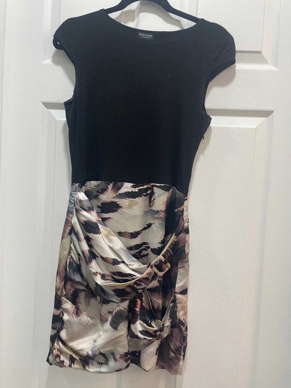 Marciano Black Crewneck Dress